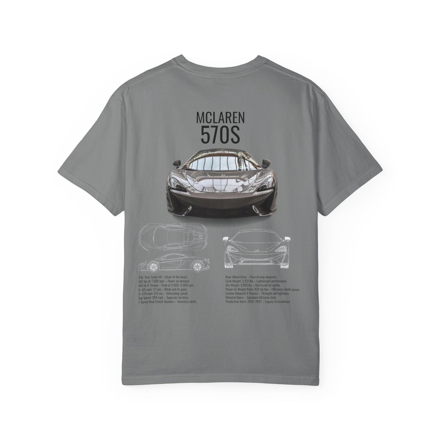 McLaren 570S Garment-Dyed Tee