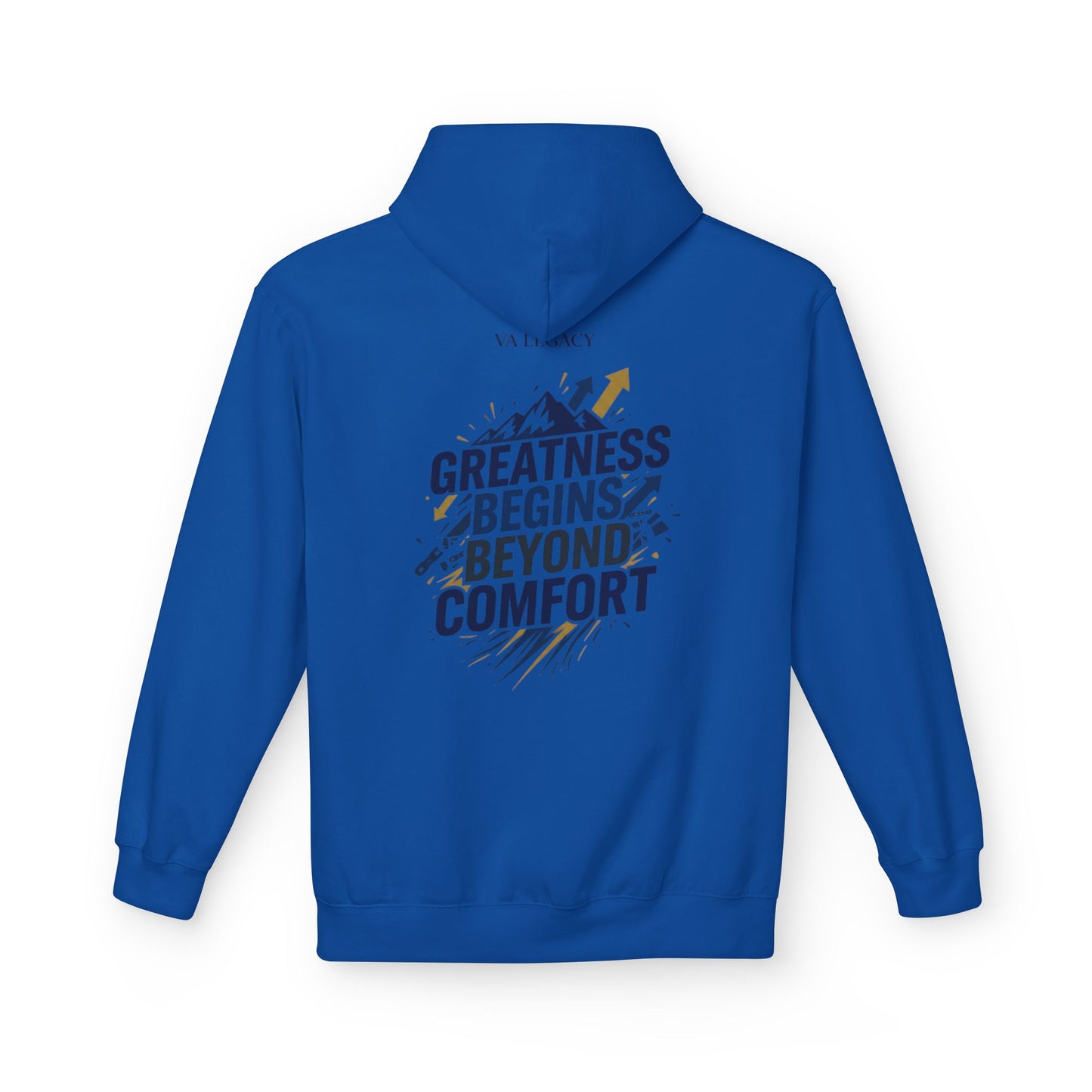 'Greatness Begins Beyond Comfort' Unisex Hoodie