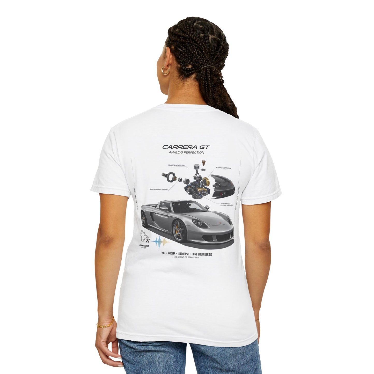Carrera GT Unisex Garment-Dyed T-shirt | Vintage Car Art Tee | Automotive Gift | Classic Car Lover Apparel | Casual Wear | Unique [...]