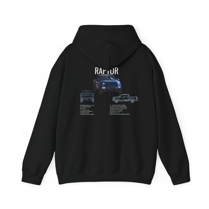 Ford Raptor Graphic Hoodie - Unisex