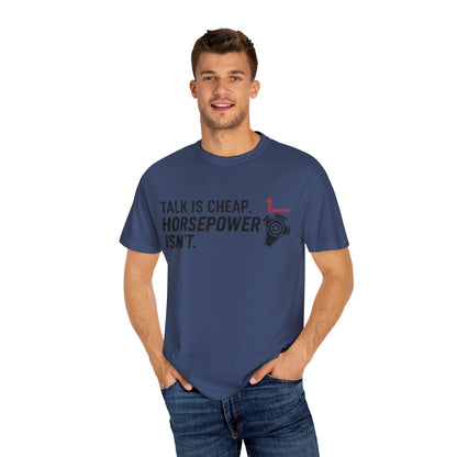 Horsepower Enthusiast T-Shirt, Unisex Garment-Dyed Tee for Car Lovers, Gifts for Dads, Father's Day, Auto Shows, Racing Events, [...]
