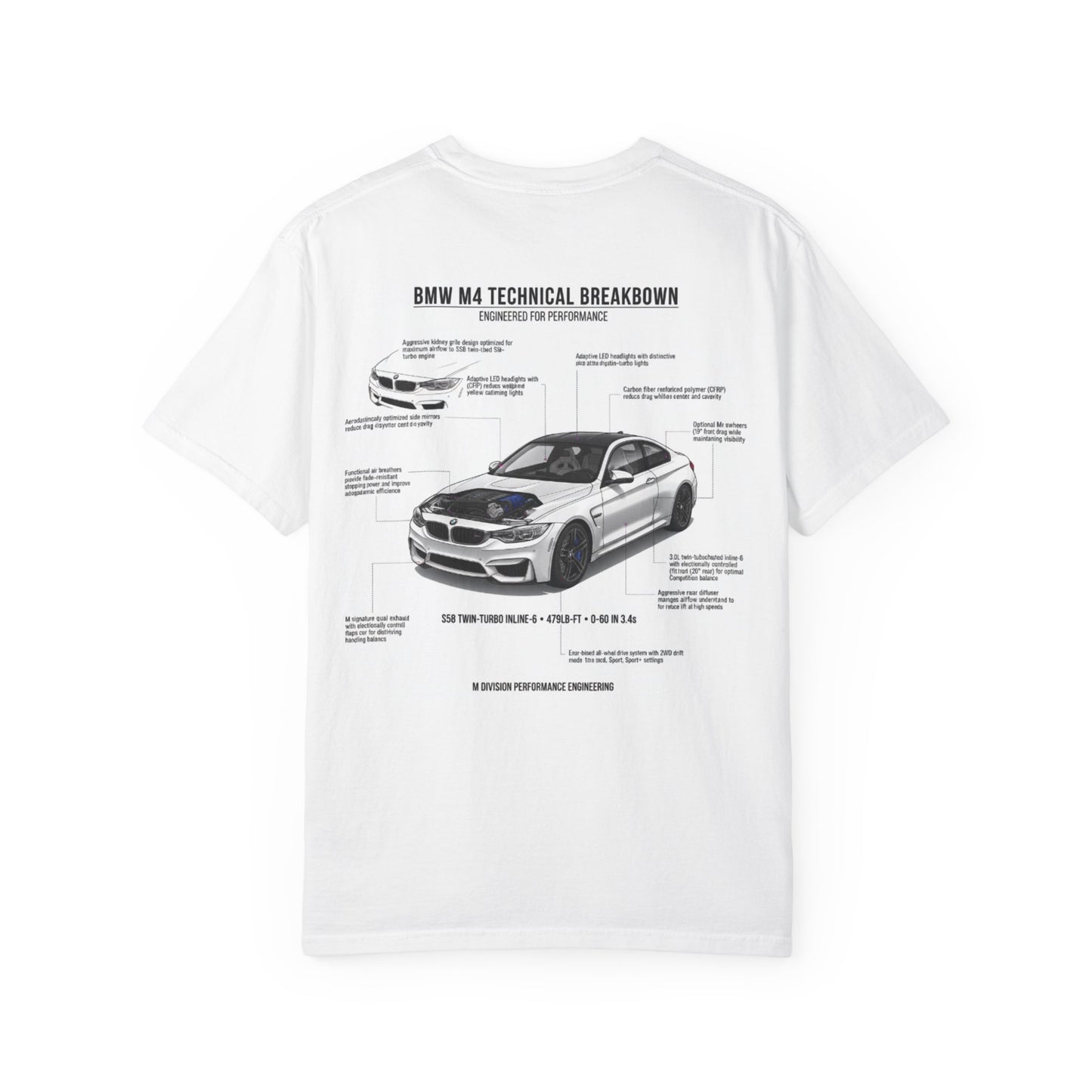 BMW M4 Technical Breakdown T-Shirt