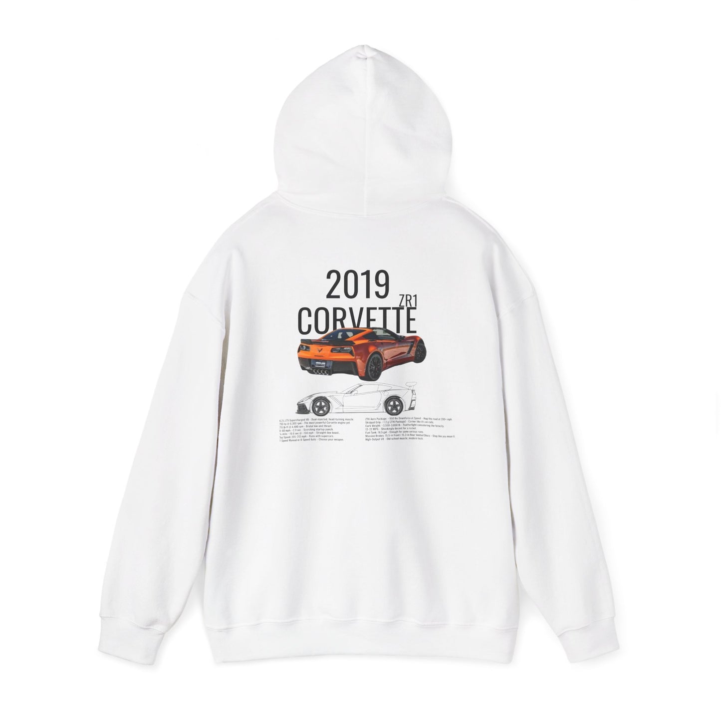 Corvette ZR1 Hoodie | Car Enthusiast Apparel