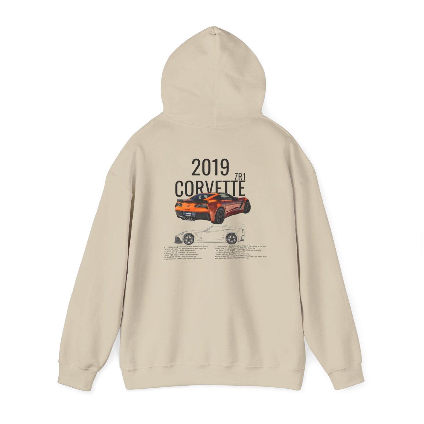 Corvette ZR1 Hoodie | Car Enthusiast Apparel