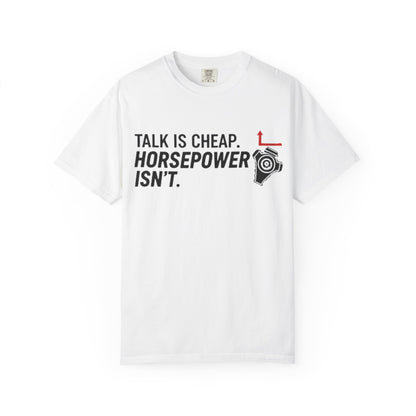 Horsepower Enthusiast T-Shirt, Unisex Garment-Dyed Tee for Car Lovers, Gifts for Dads, Father's Day, Auto Shows, Racing Events, [...]