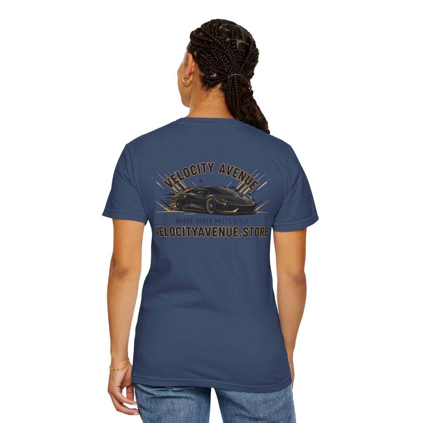 Velocity Avenue Racing Design Vintage Unisex T-Shirt