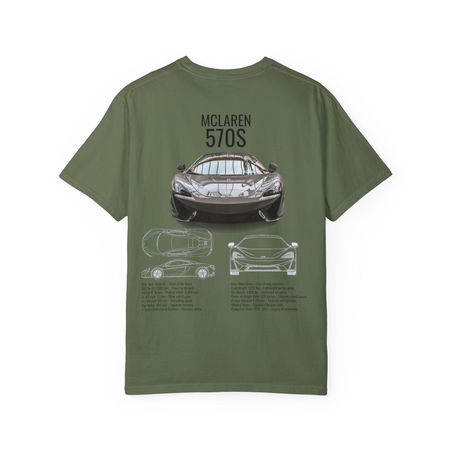 McLaren 570S Garment-Dyed Tee