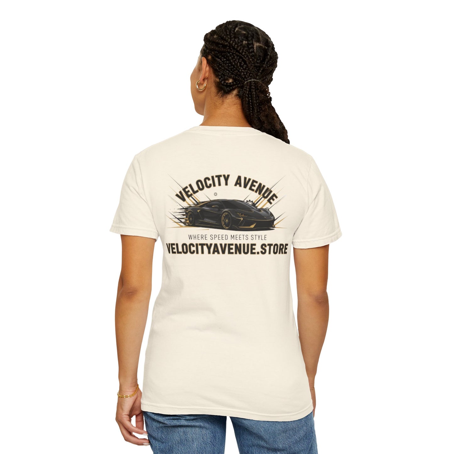 Velocity Avenue Racing Design Vintage Unisex T-Shirt