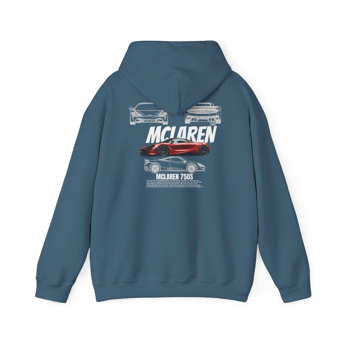 McLaren 750S Hoodie - Cool Car Hoodie