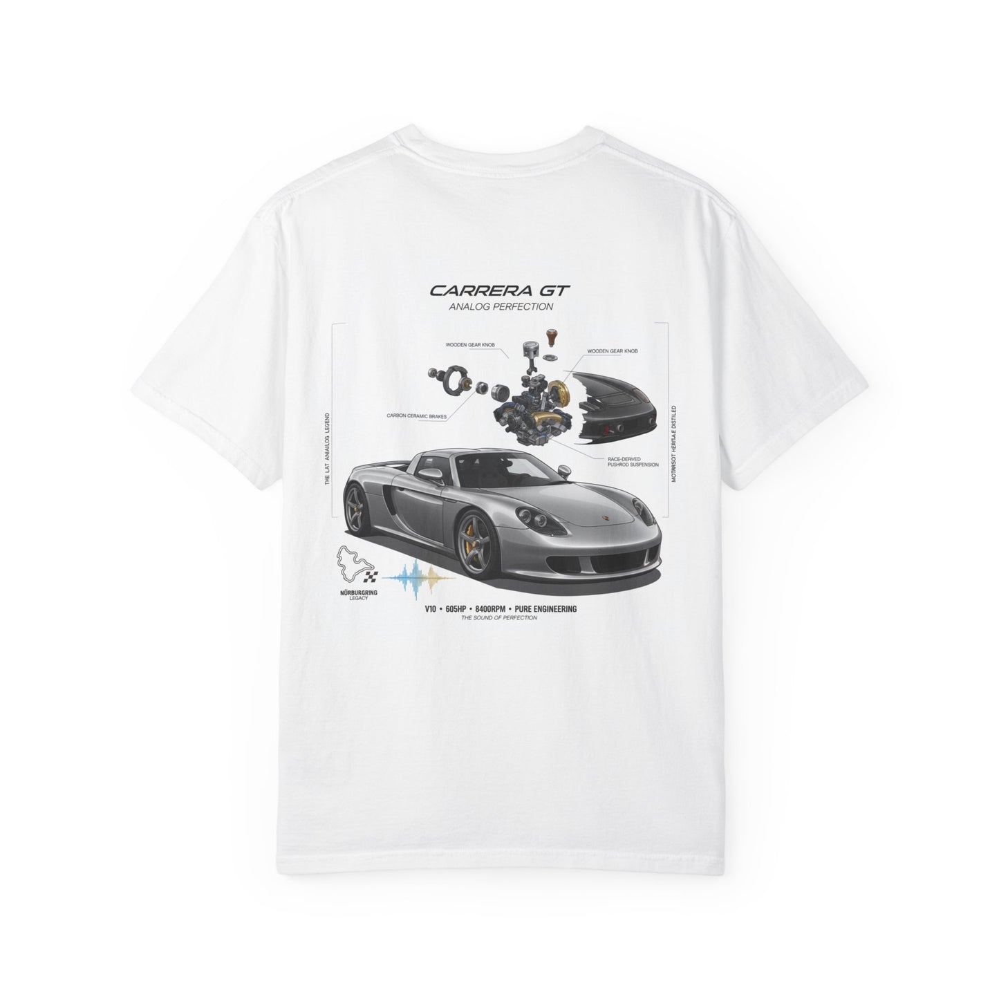 Carrera GT Unisex Garment-Dyed T-shirt | Vintage Car Art Tee | Automotive Gift | Classic Car Lover Apparel | Casual Wear | Unique [...]